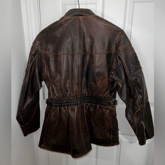 90’s Women’s Harley Davidson Leather Jacket - Picture 2 of 5